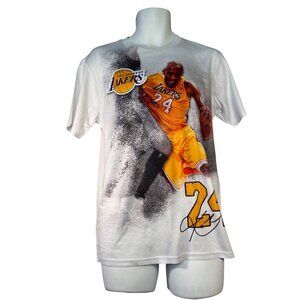 Kobe Bryant Los Angeles Lakers Player Graphic T-Shirt Size Small by  Kewl-Dry